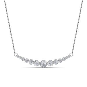 Thirteen Stone Graduating Pendant
